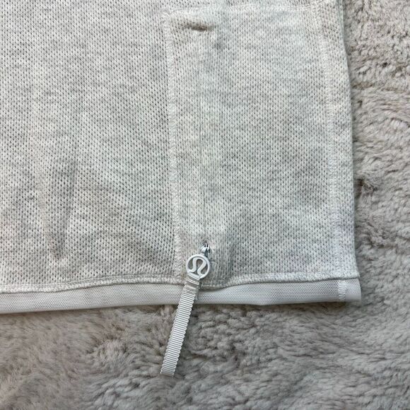 Lululemon Sun Salutation Infinity Circle Scarf Heathered White W9C35S One Size - Picture 6 of 8